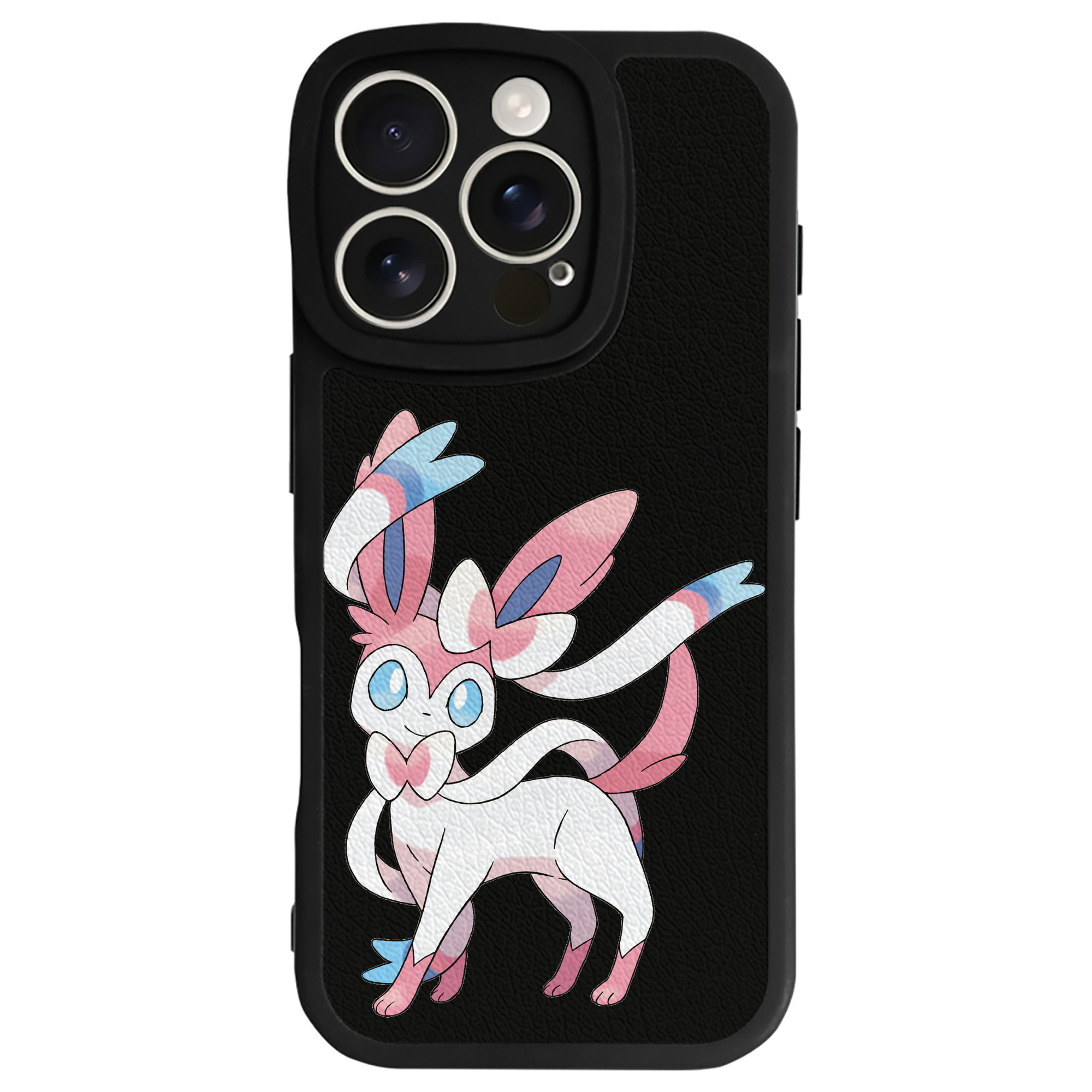 （画像用） ポケットモンスター Pokémon 【iPhone 16シリーズ対応】シリコンスマホケース（レザー調） 材質：シリコン